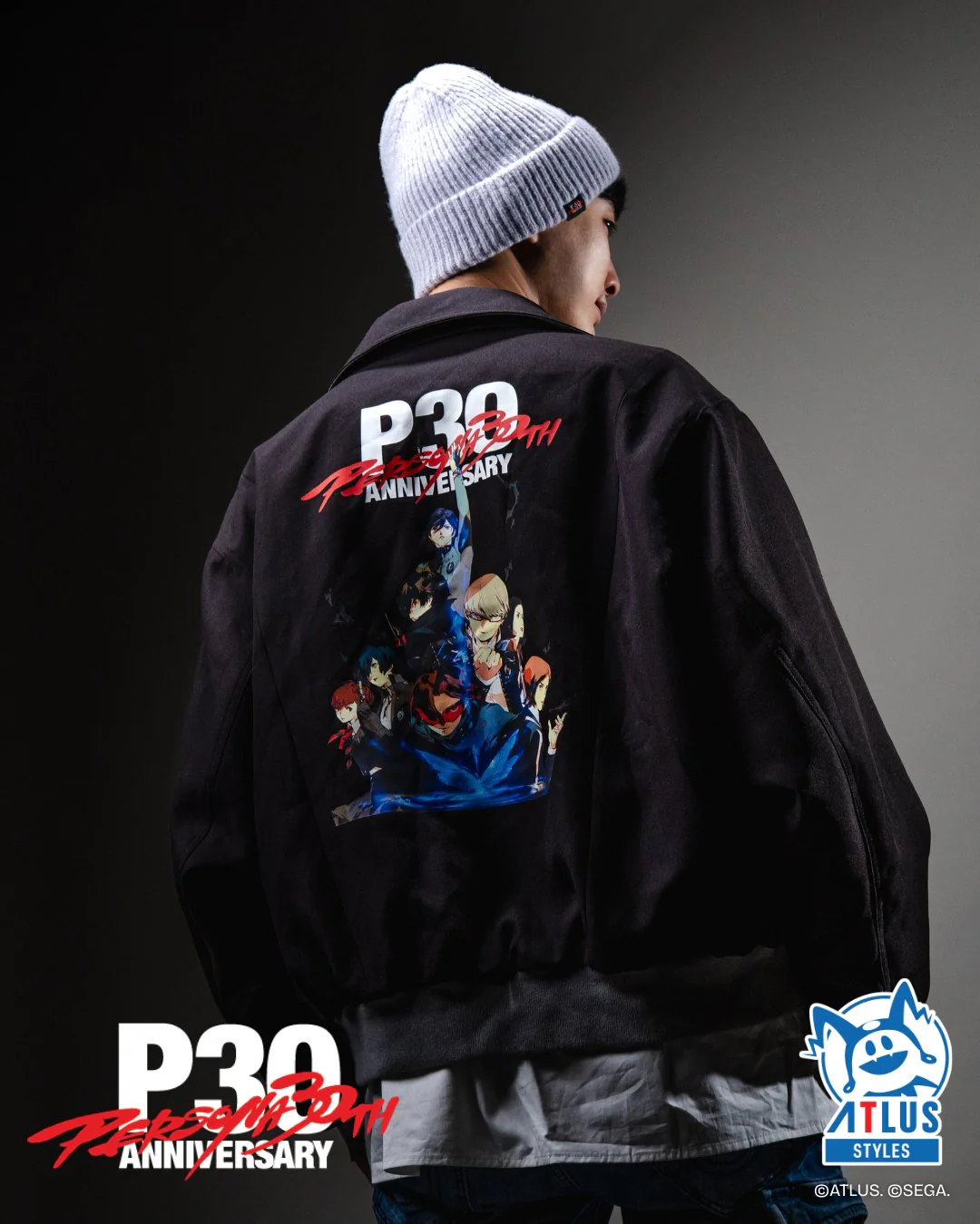 [PRE-ORDER] Persona 30th Anniversary: Reversible Bomber Jacket - Image 4