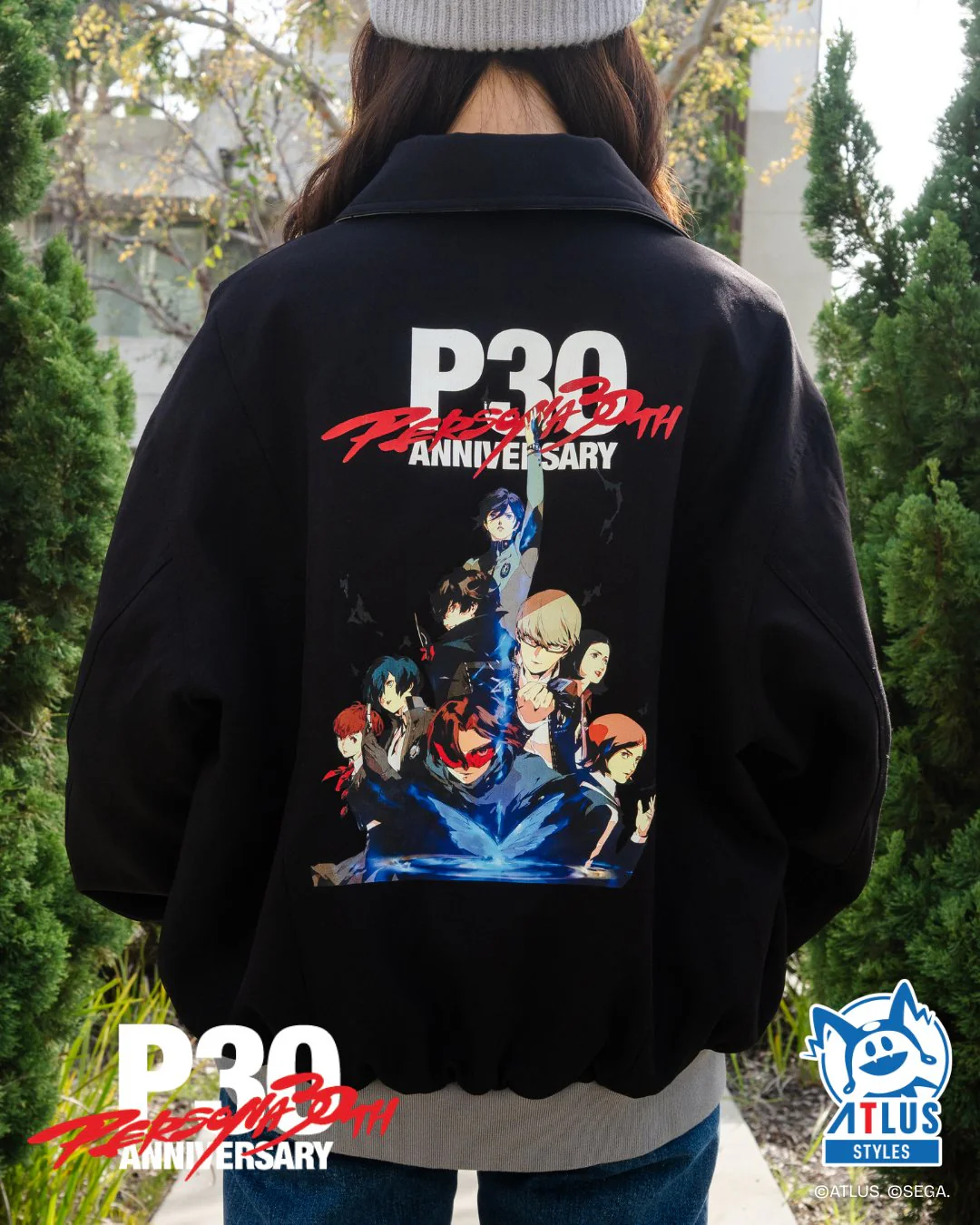 [PRE-ORDER] Persona 30th Anniversary: Reversible Bomber Jacket - Image 9