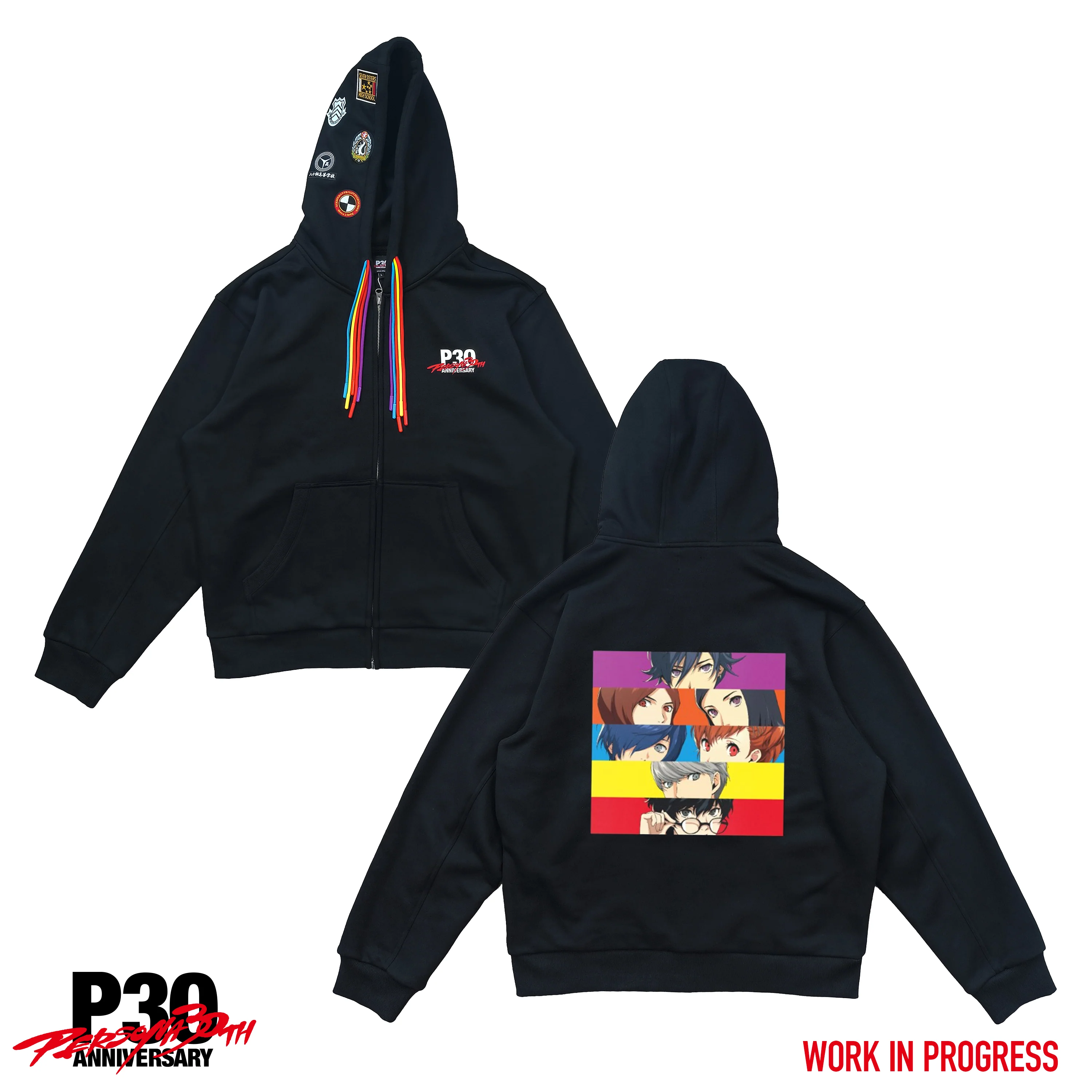[PRE-ORDER] Persona 30th Anniversary: Zip Up Hoodie Celebration Edition - Image 4