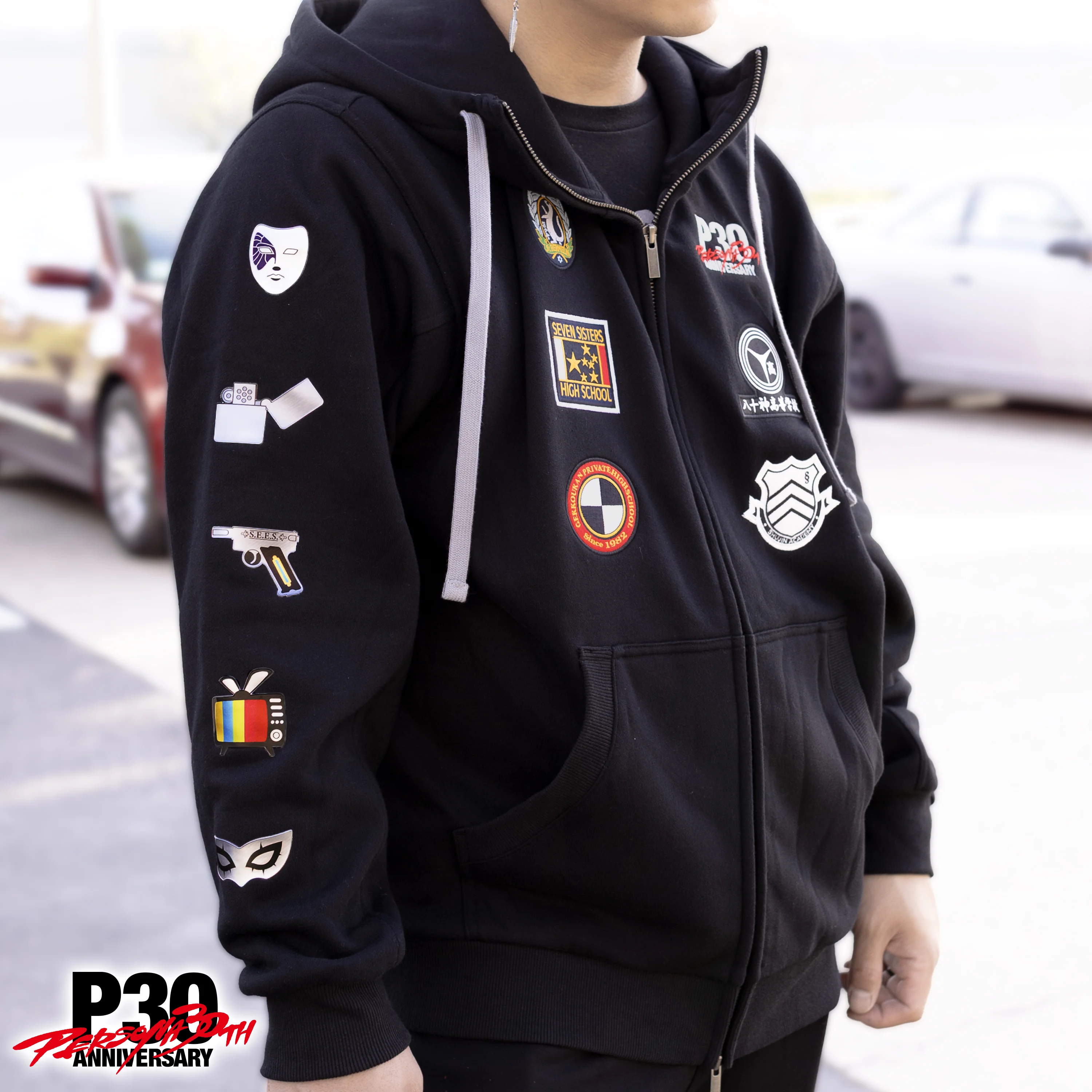 [PRE-ORDER] Persona 30th Anniversary: Zip Up Hoodie Legacy Edition