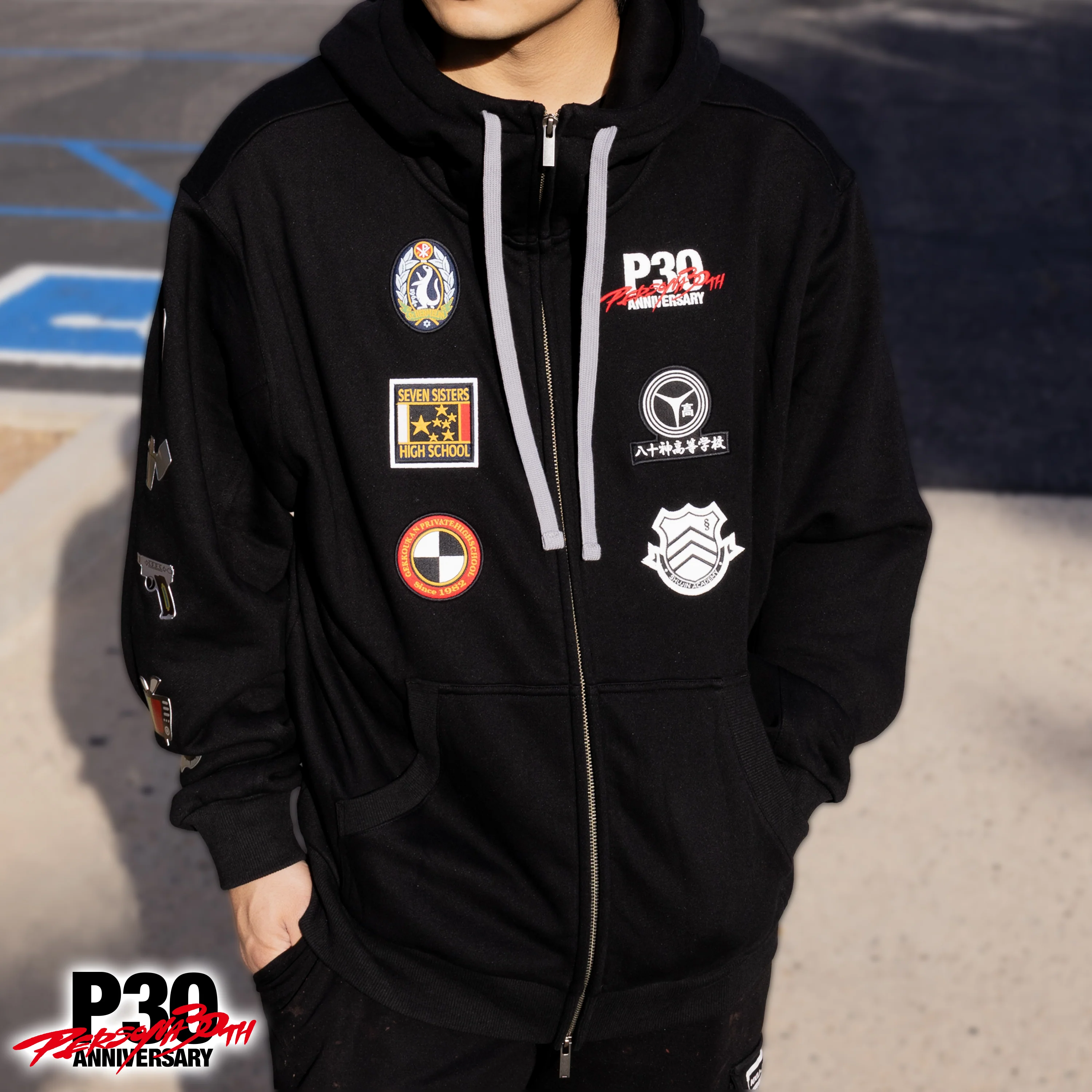 [PRE-ORDER] Persona 30th Anniversary: Zip Up Hoodie Legacy Edition - Image 3