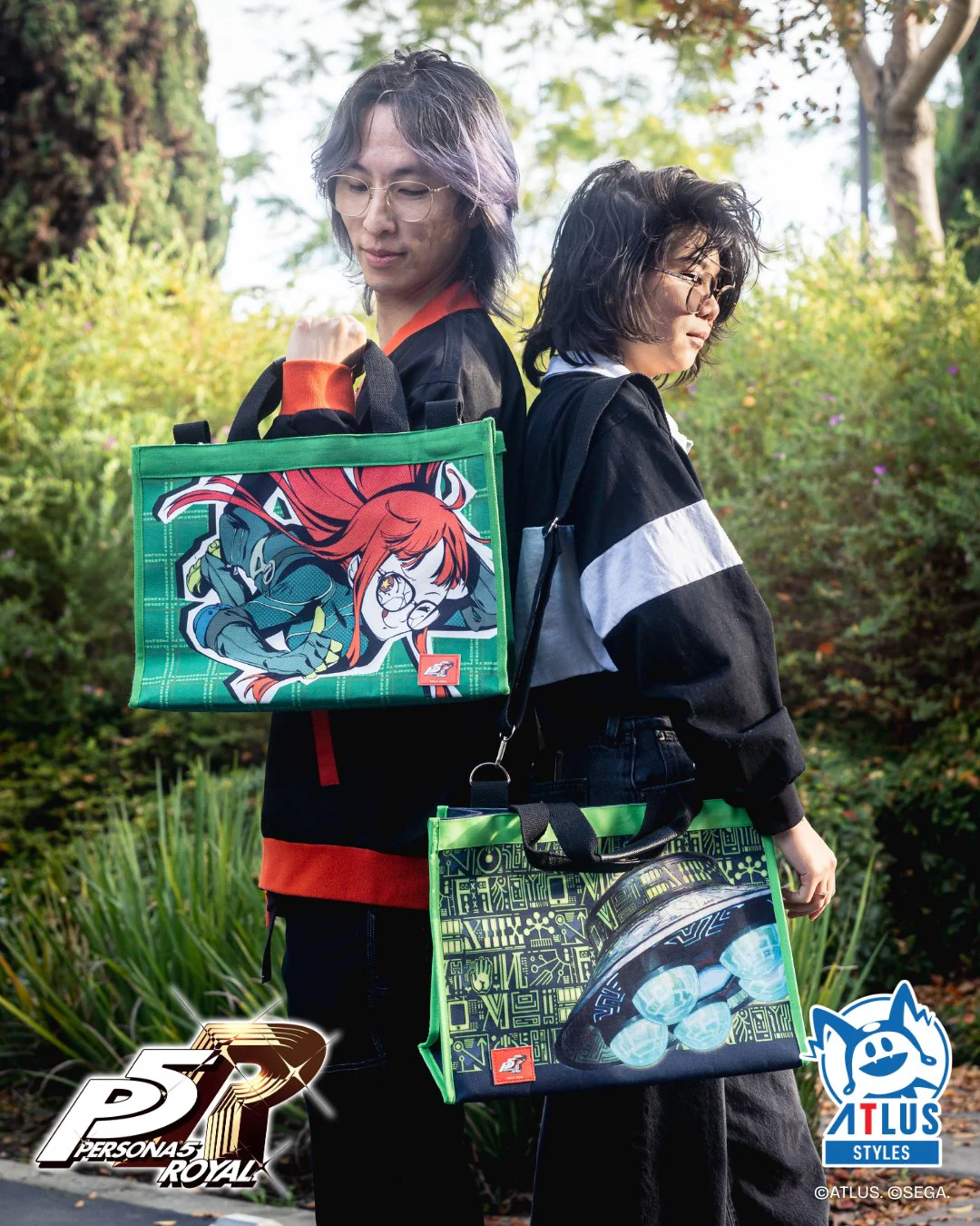 Persona 5 Royal: Multipurpose Structured Canvas Tote Bag – Futaba Sakura - Image 3