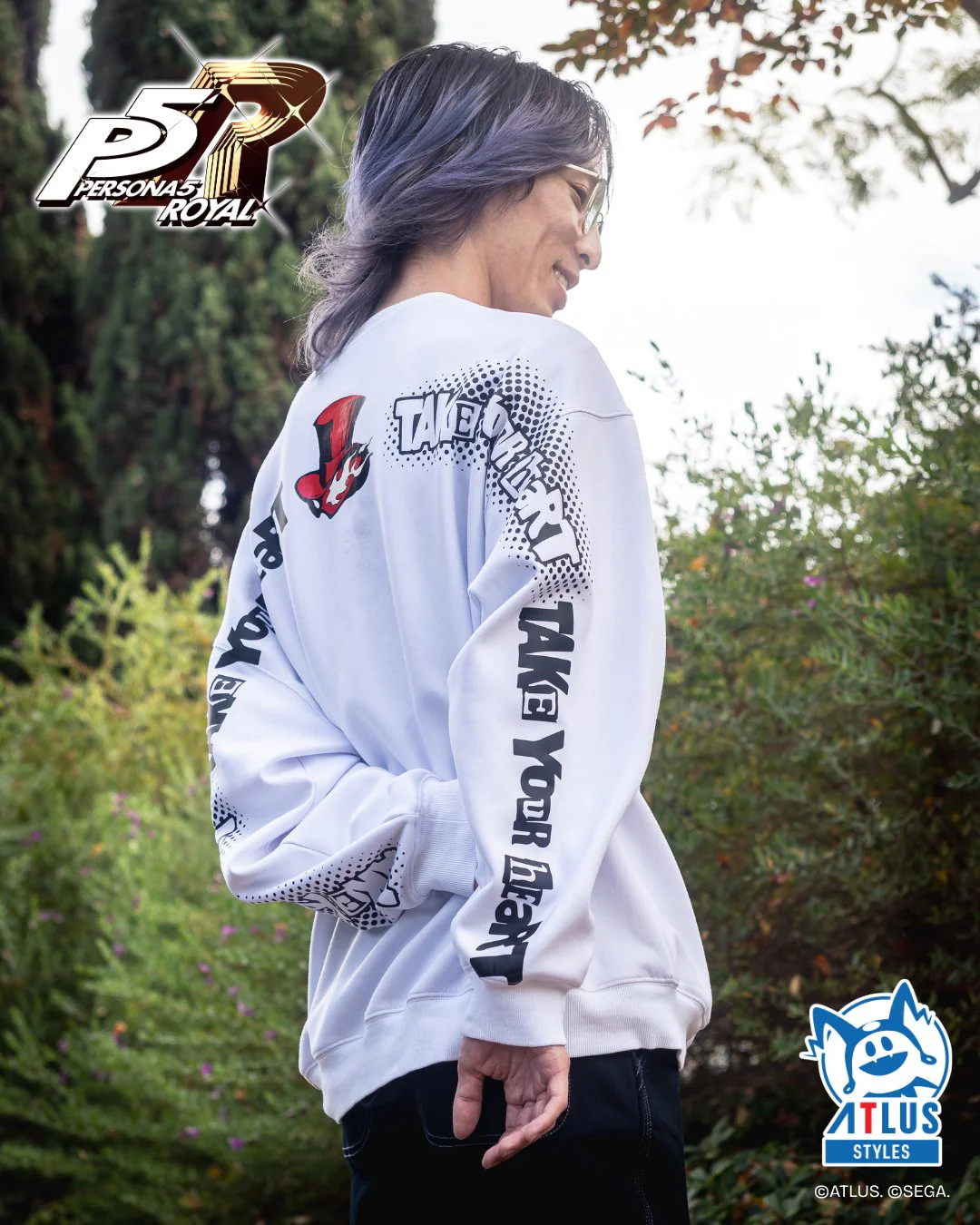 Persona 5 Royal: "Take Your Heart" Premium Oversized Sweatshirt - Image 3