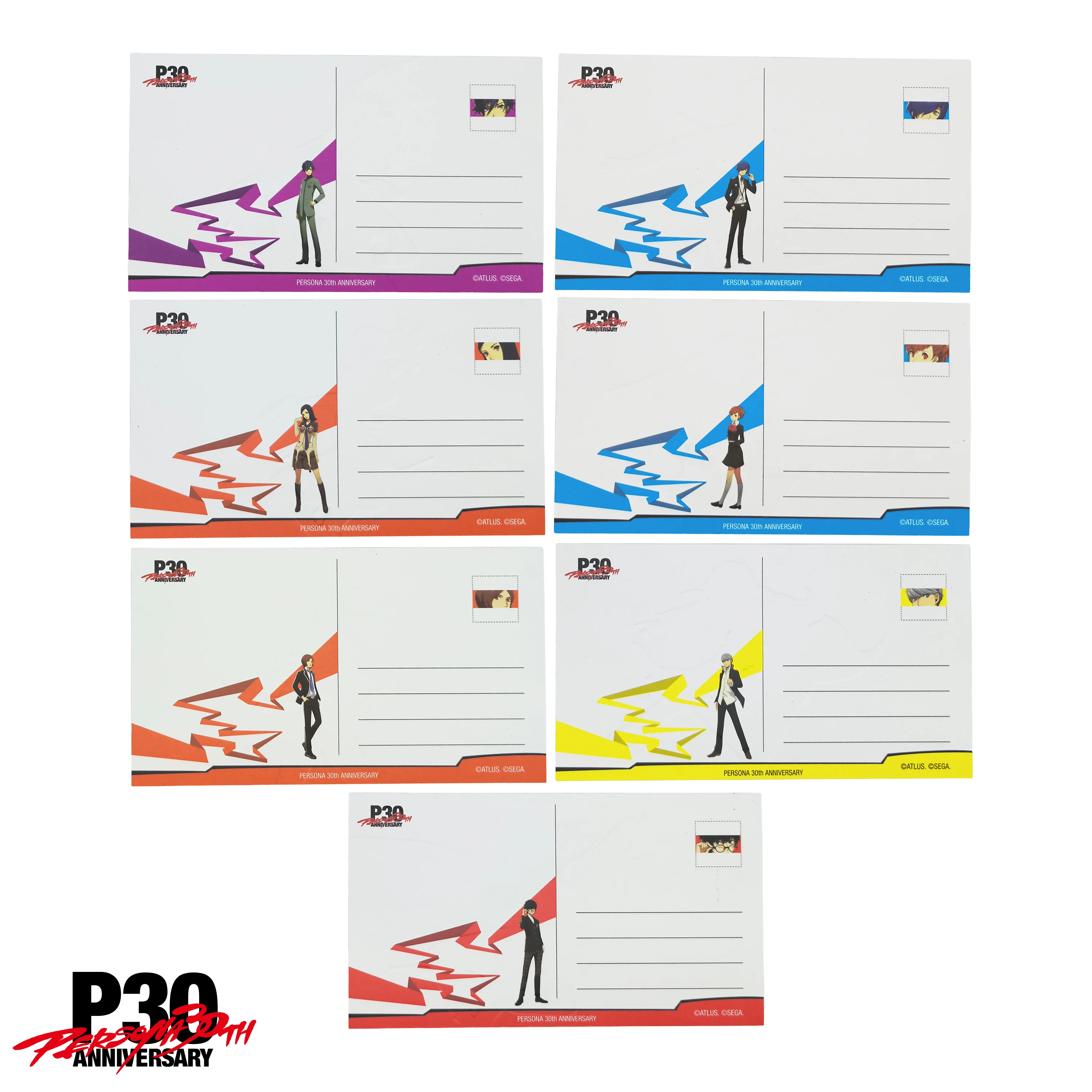 [PRE-ORDER] Persona 30th Anniversary: 7-Piece Postcard Set - Image 4