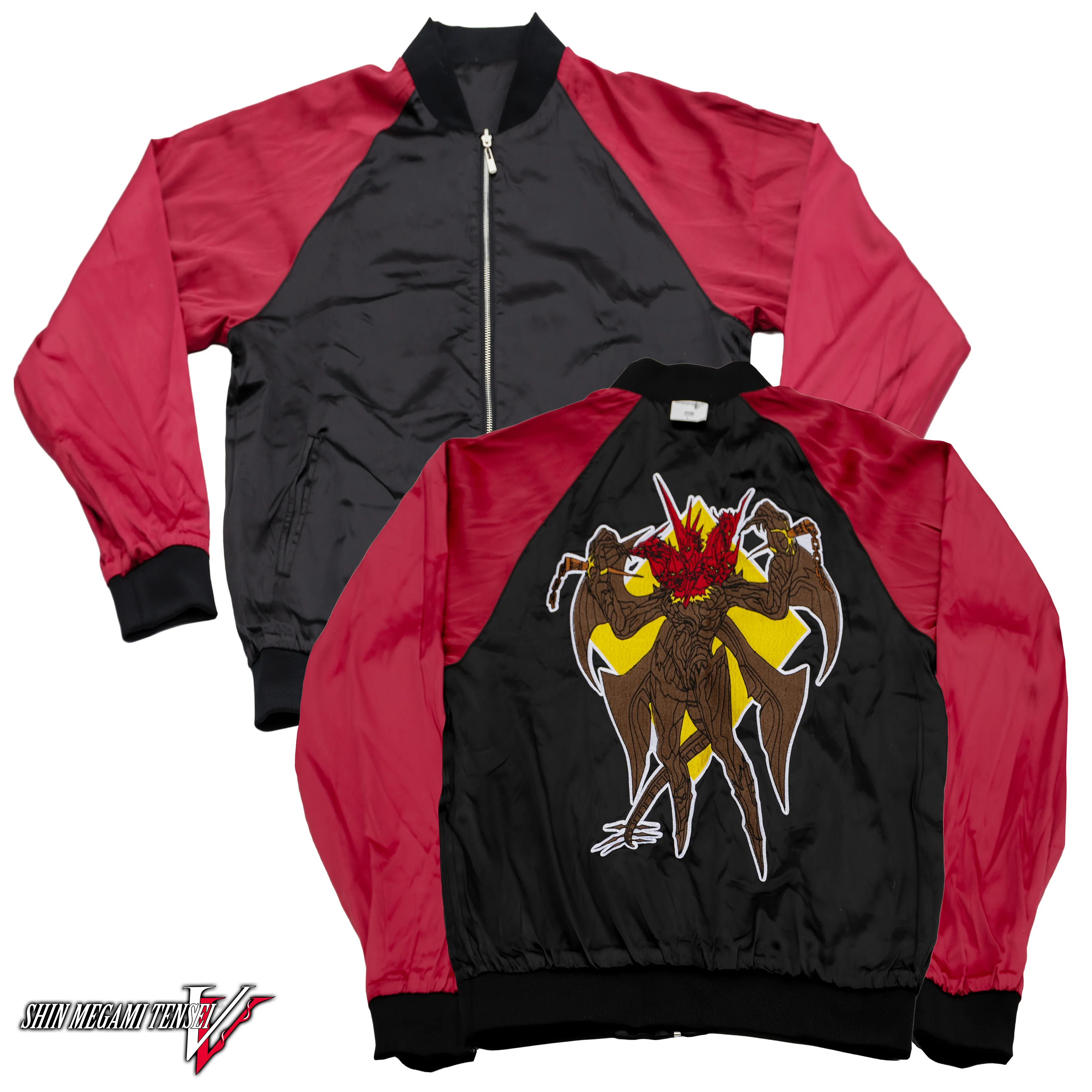 Shin Megami Tensei V Vengeance: Chaos vs Law Reversible Bomber Jacket - Image 5