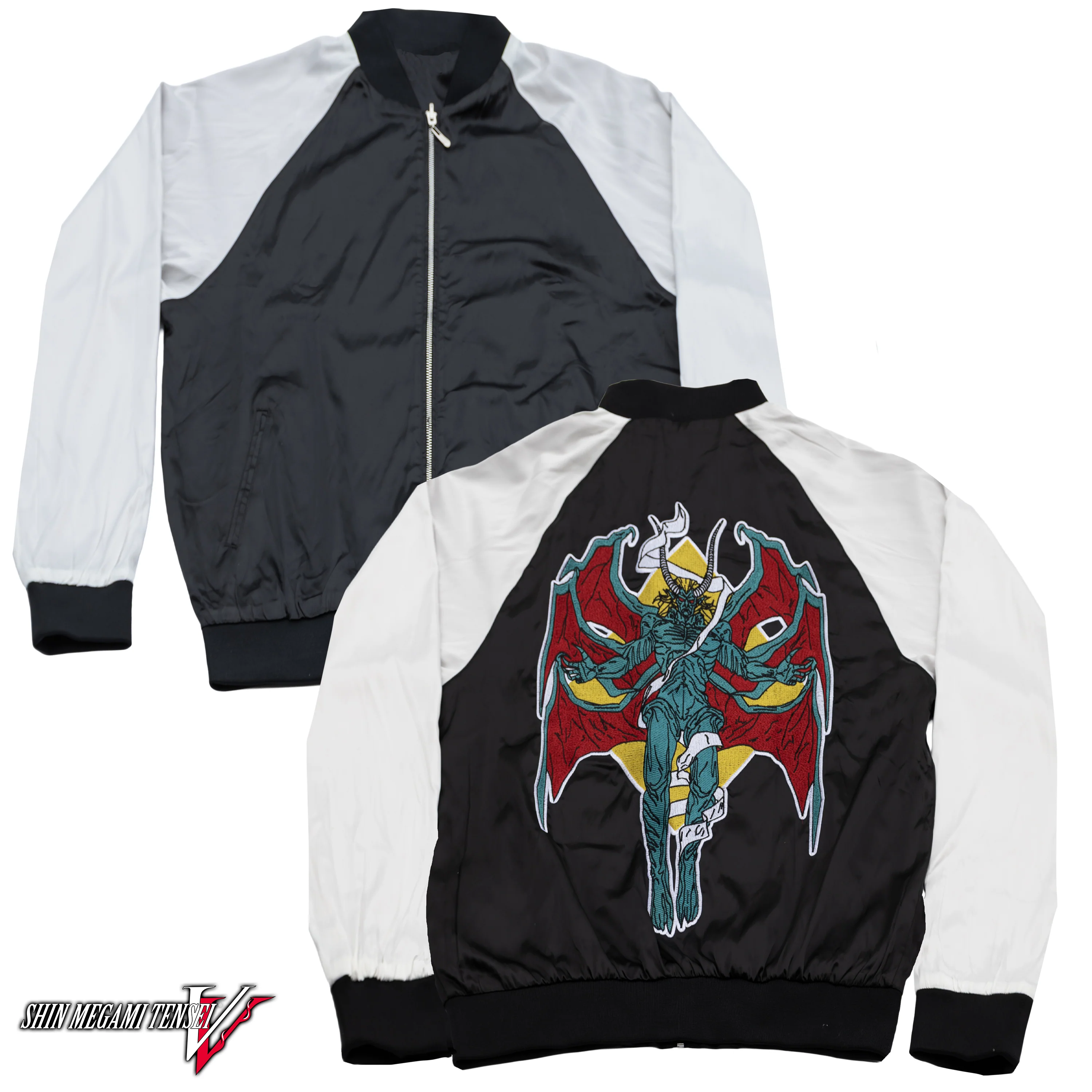 Shin Megami Tensei V Vengeance: Chaos vs Law Reversible Bomber Jacket - Image 7